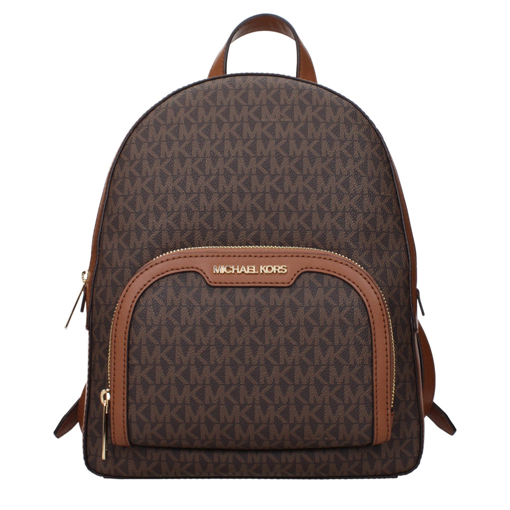 Brown Fabric Backpacks