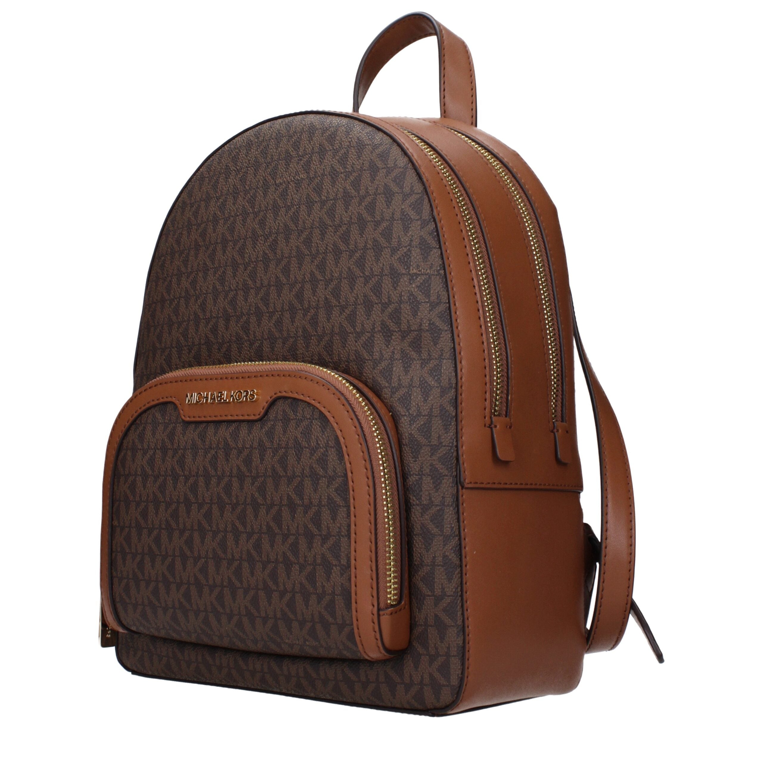 Brown Fabric Backpacks