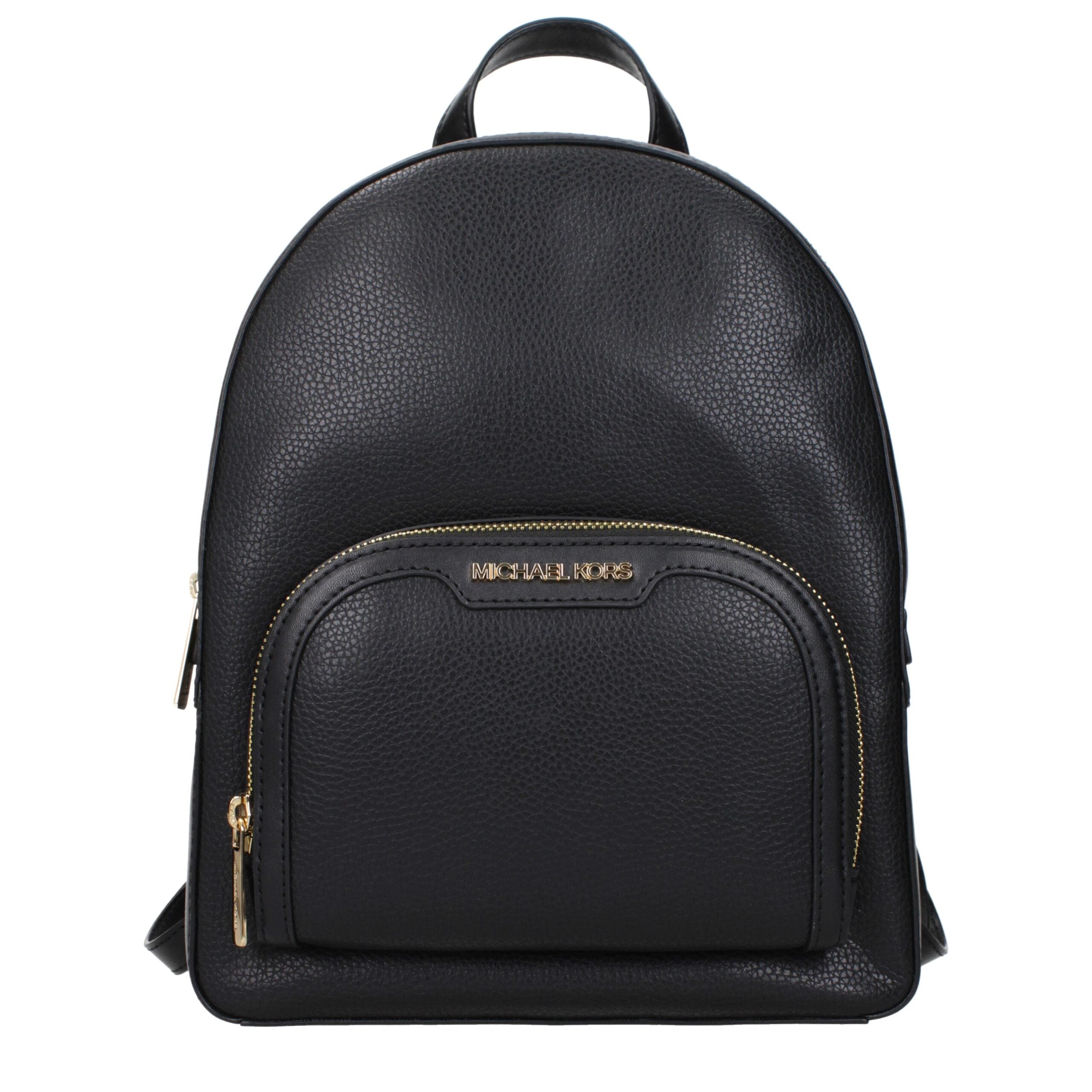 Black Leather Backpacks