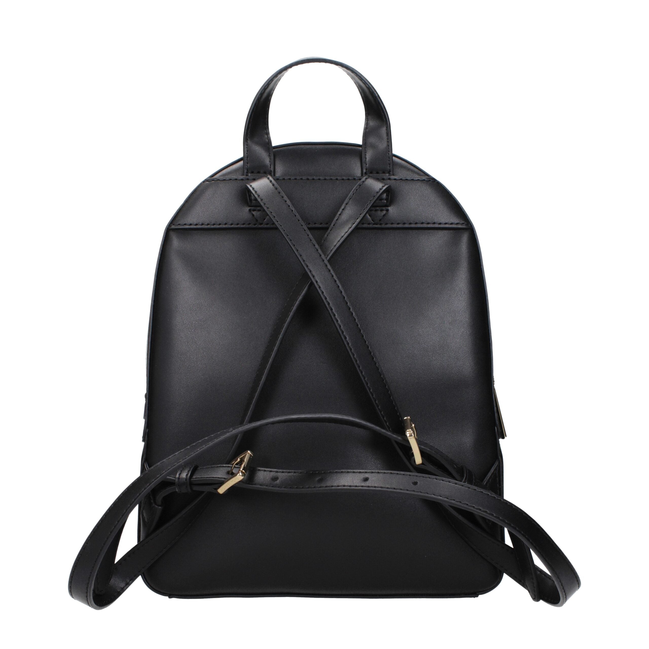 Black Leather Backpacks