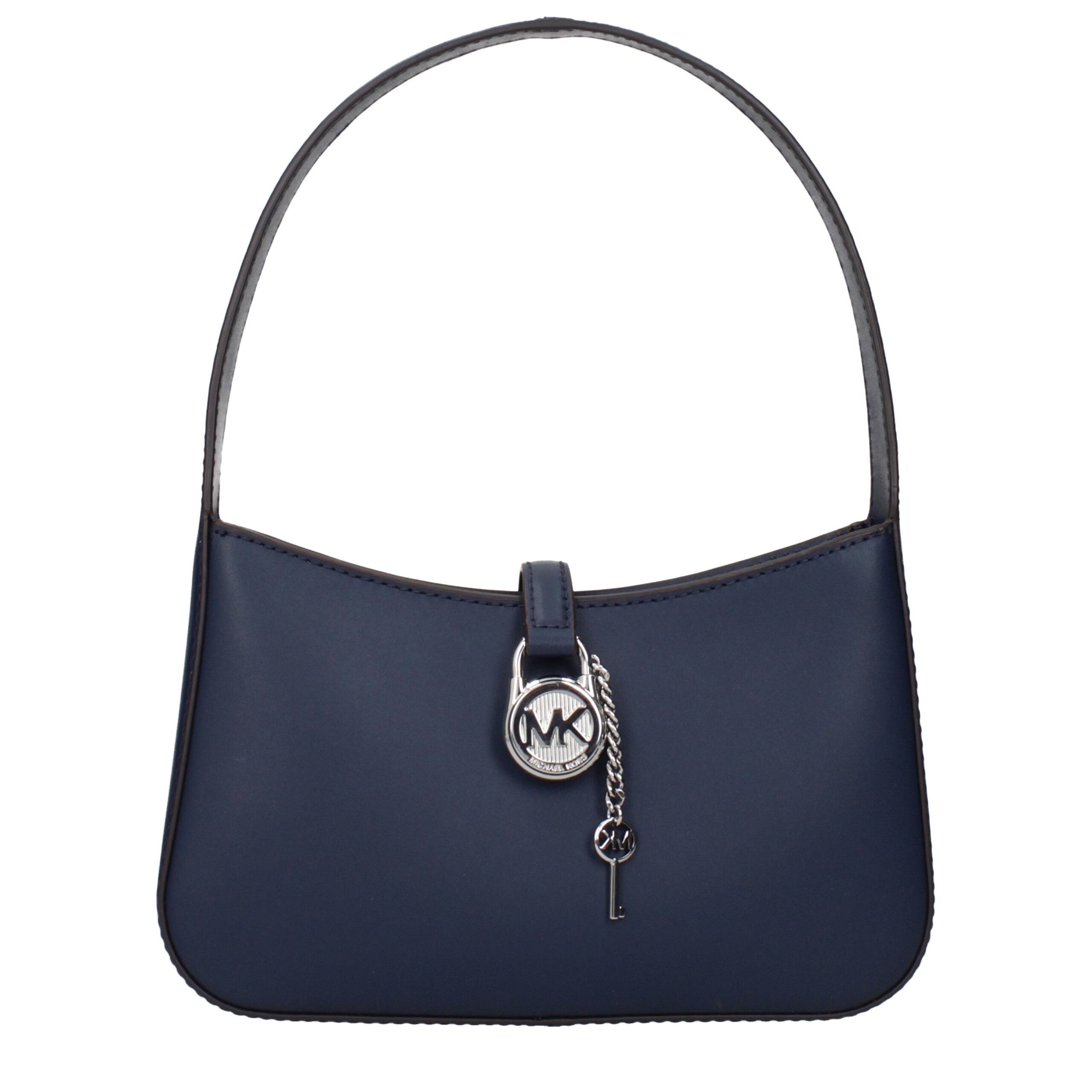 Blue Leather Handbags