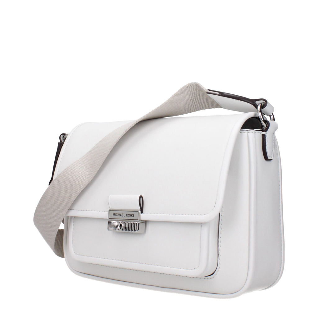 White Leather Crossbody Bags