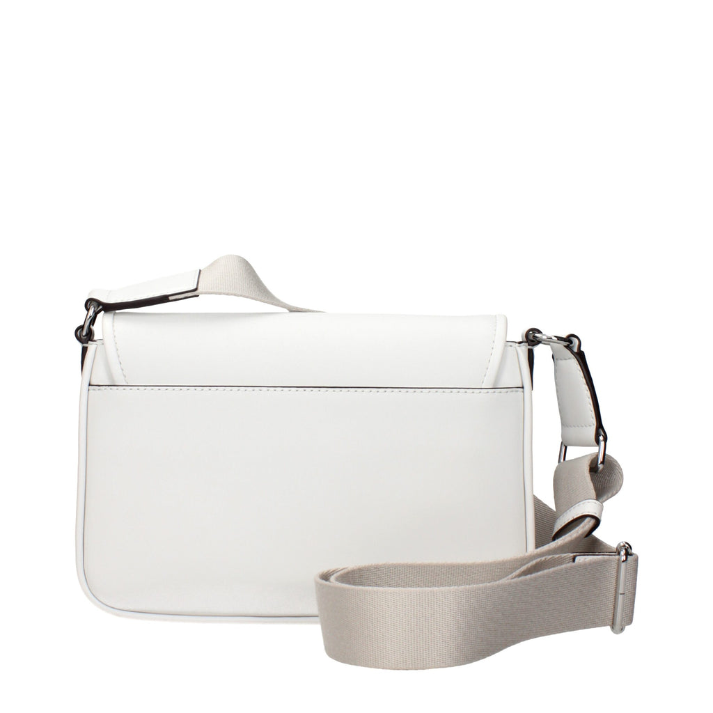 White Leather Crossbody Bags