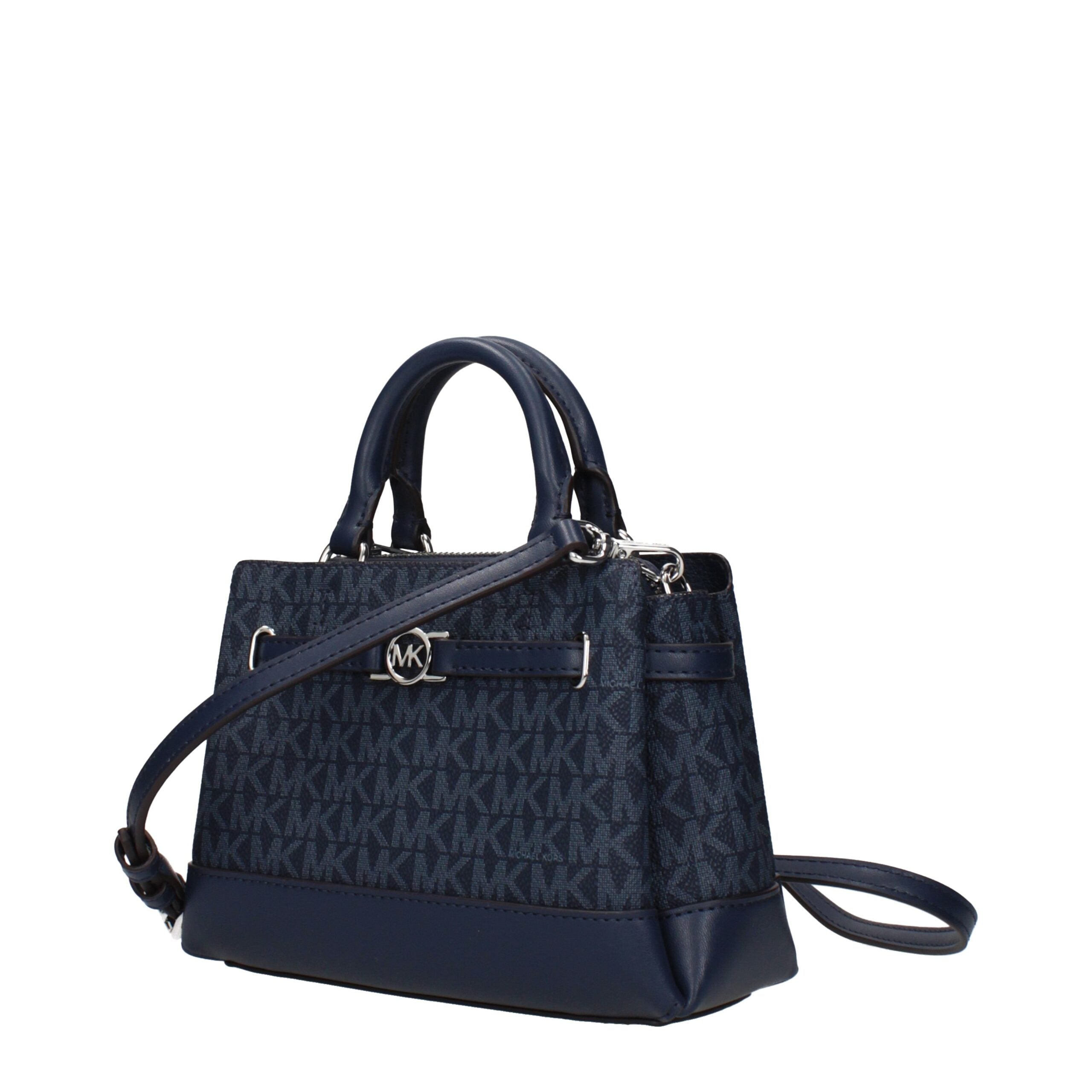 Blue Fabric Handbags