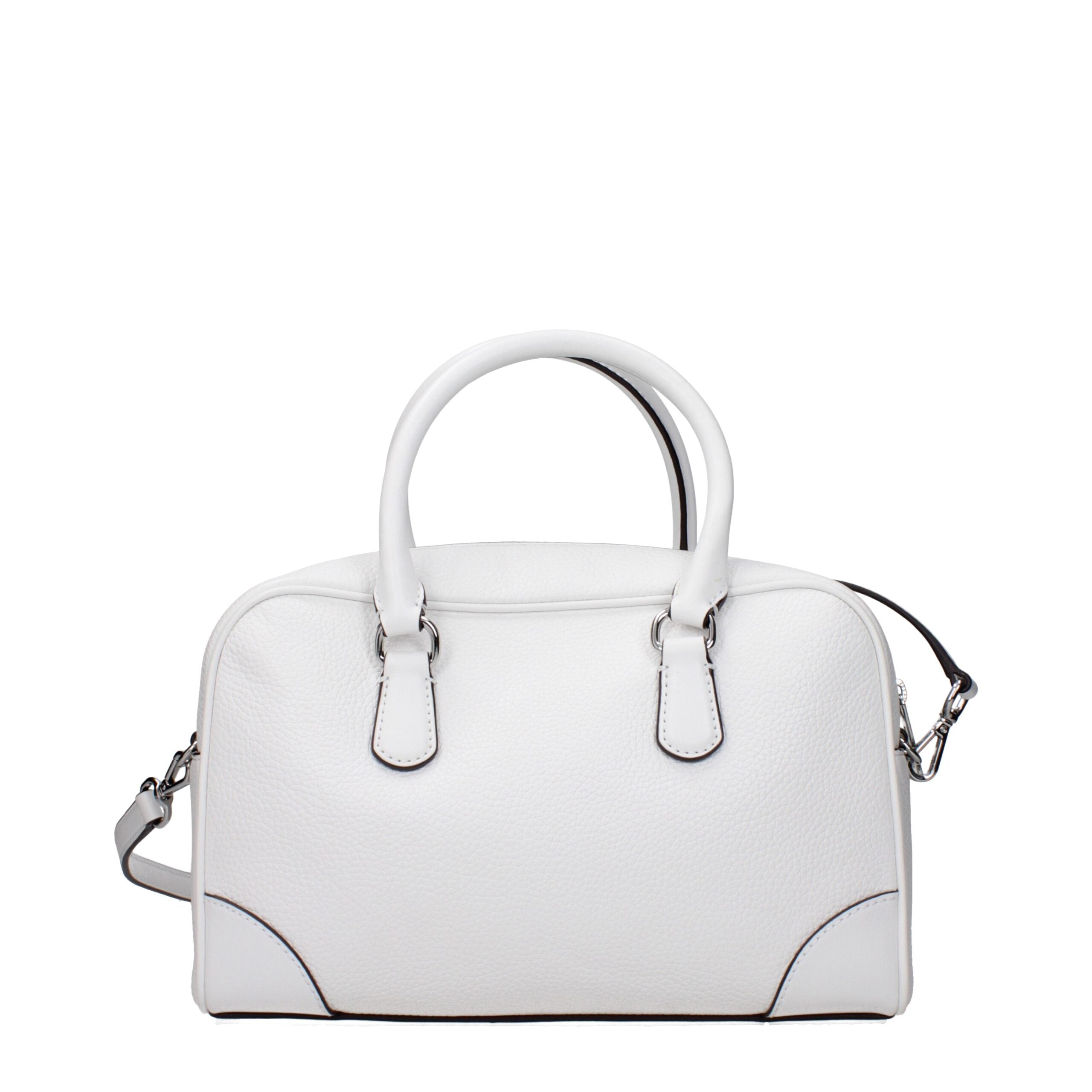 White Leather Handbags