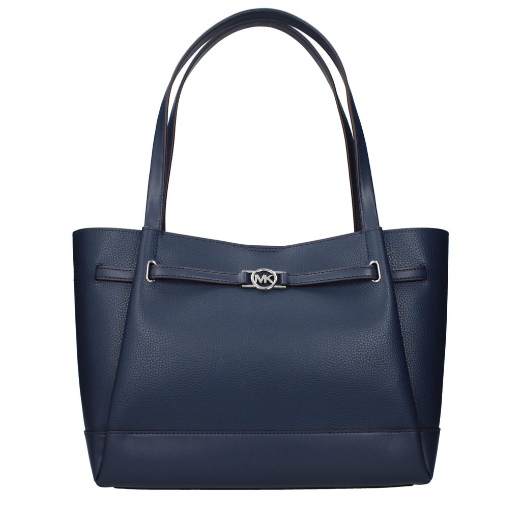 Blue Leather Shoulder Bags