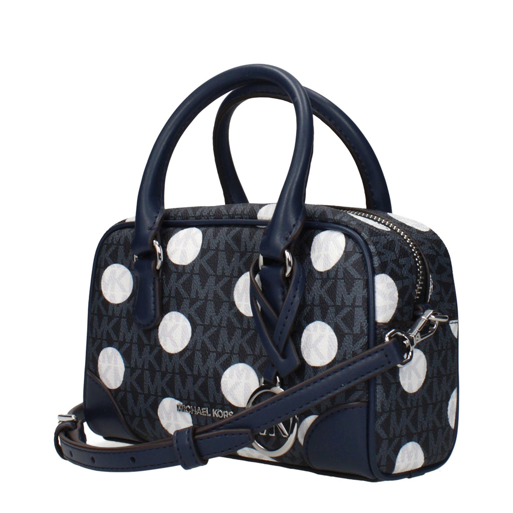 Blue Fabric Handbags