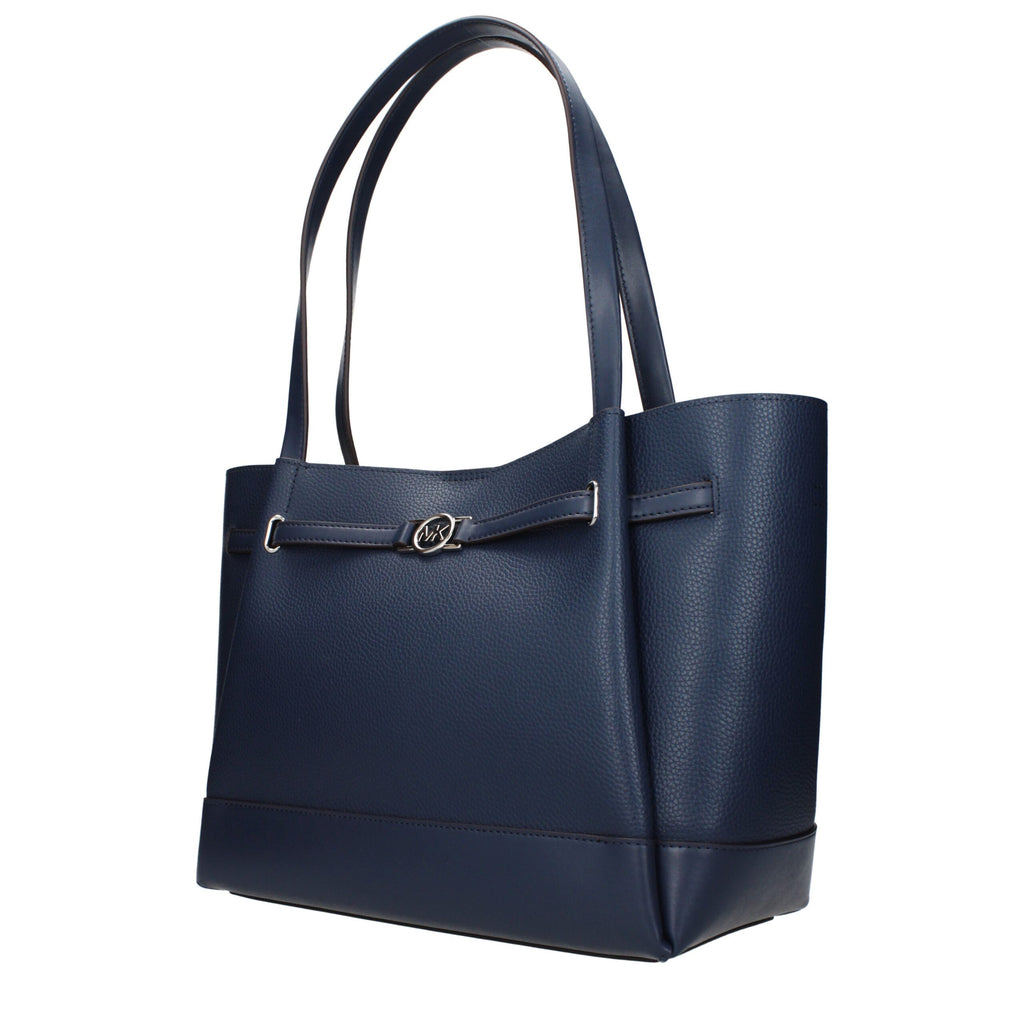 Blue Leather Shoulder Bags