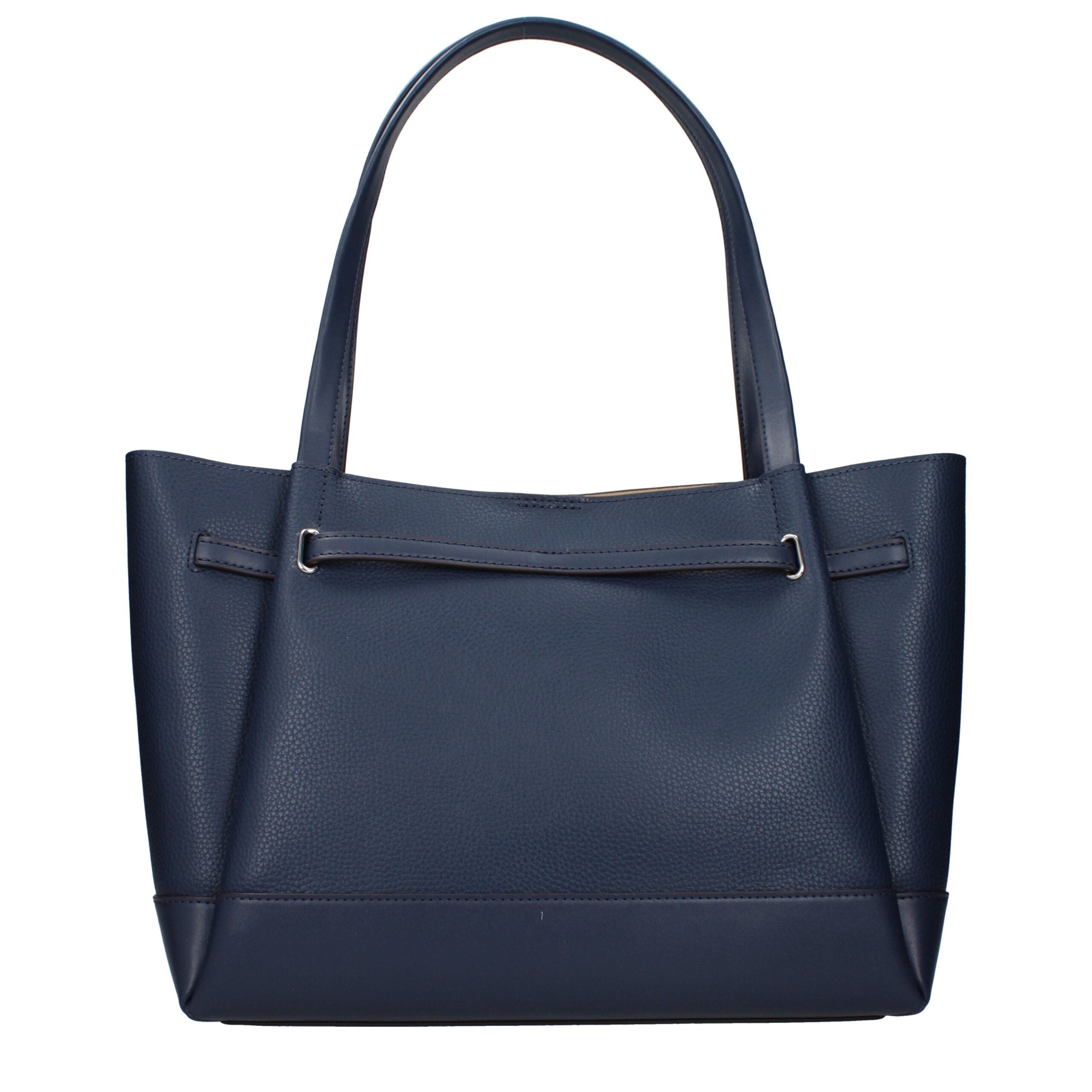 Blue Leather Shoulder Bags