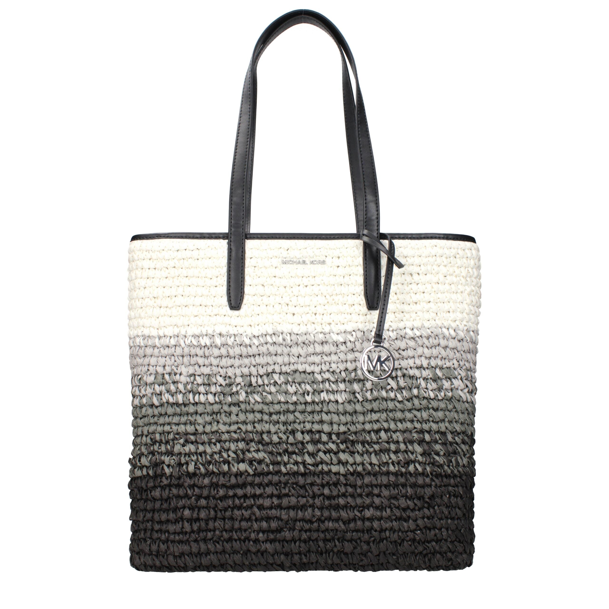 Black Raffia Shoulder Bags
