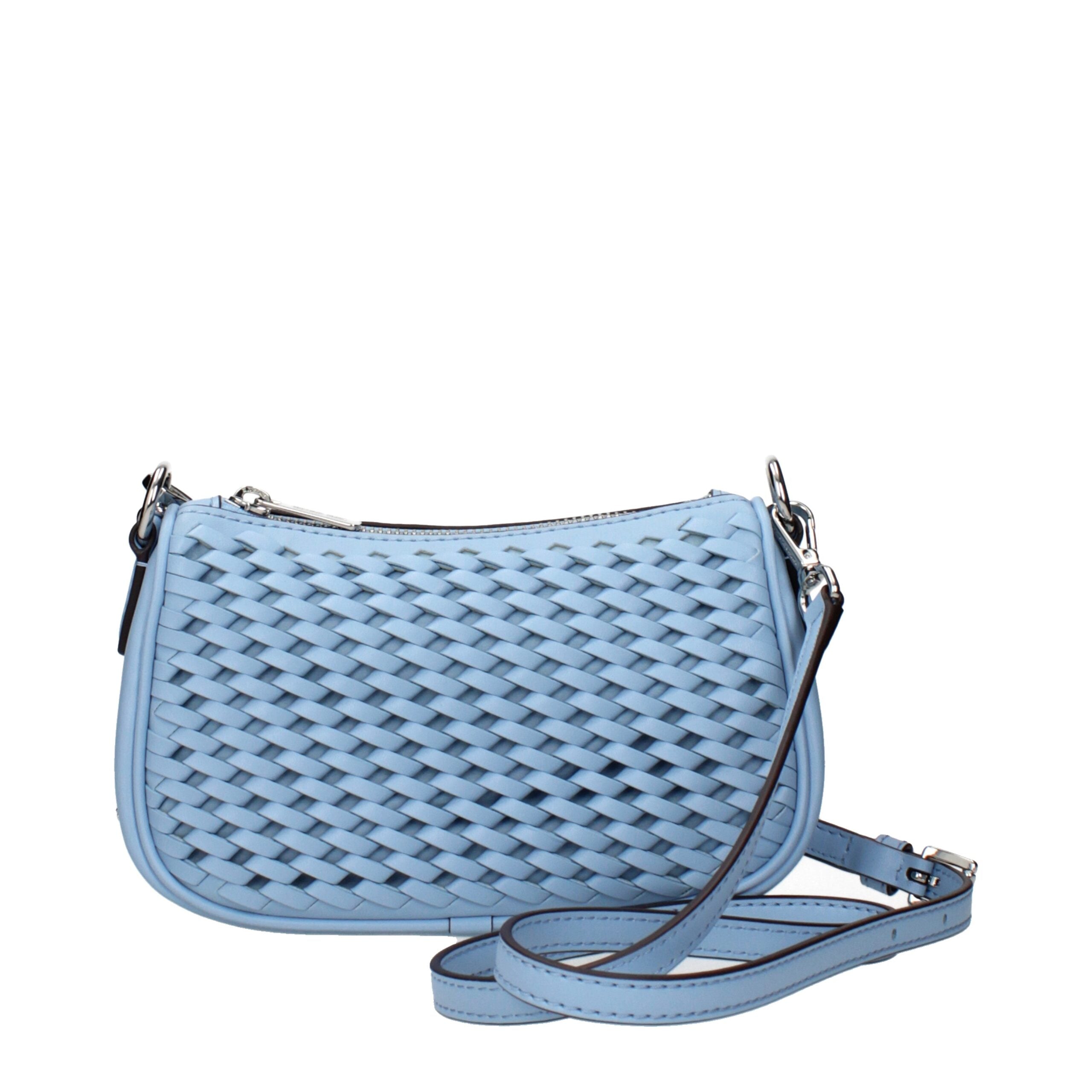 Light Blue Leather Handbags