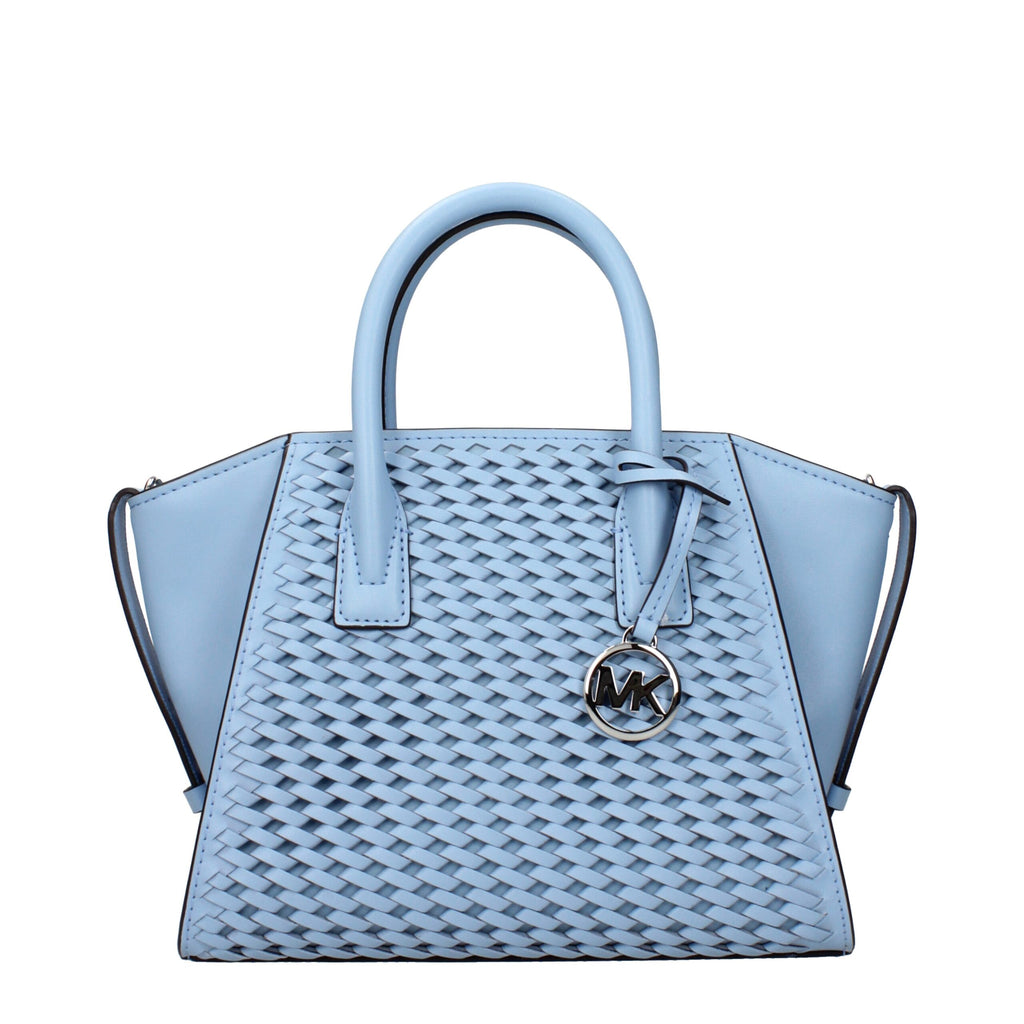 Light Blue Leather Handbags
