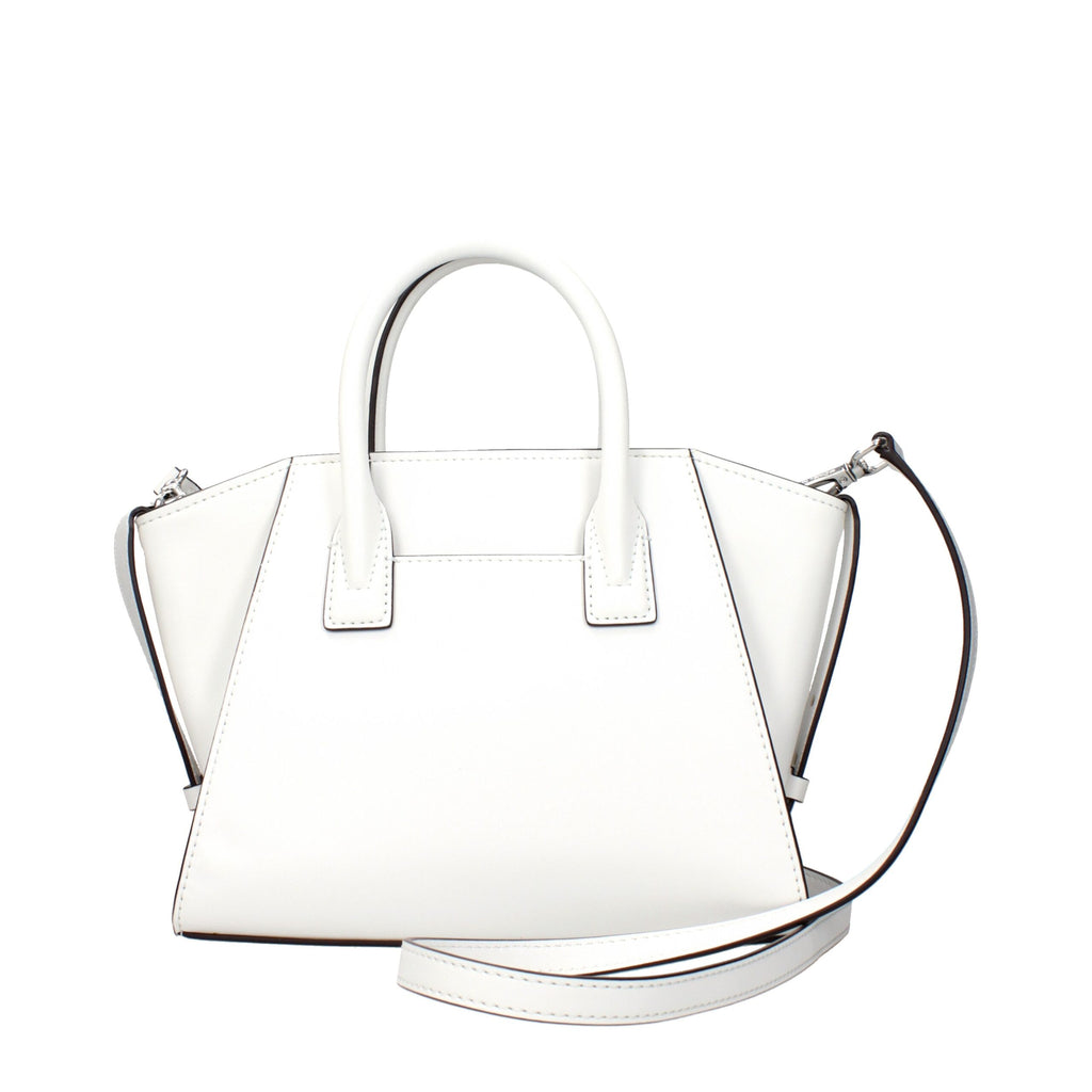White Leather Handbags