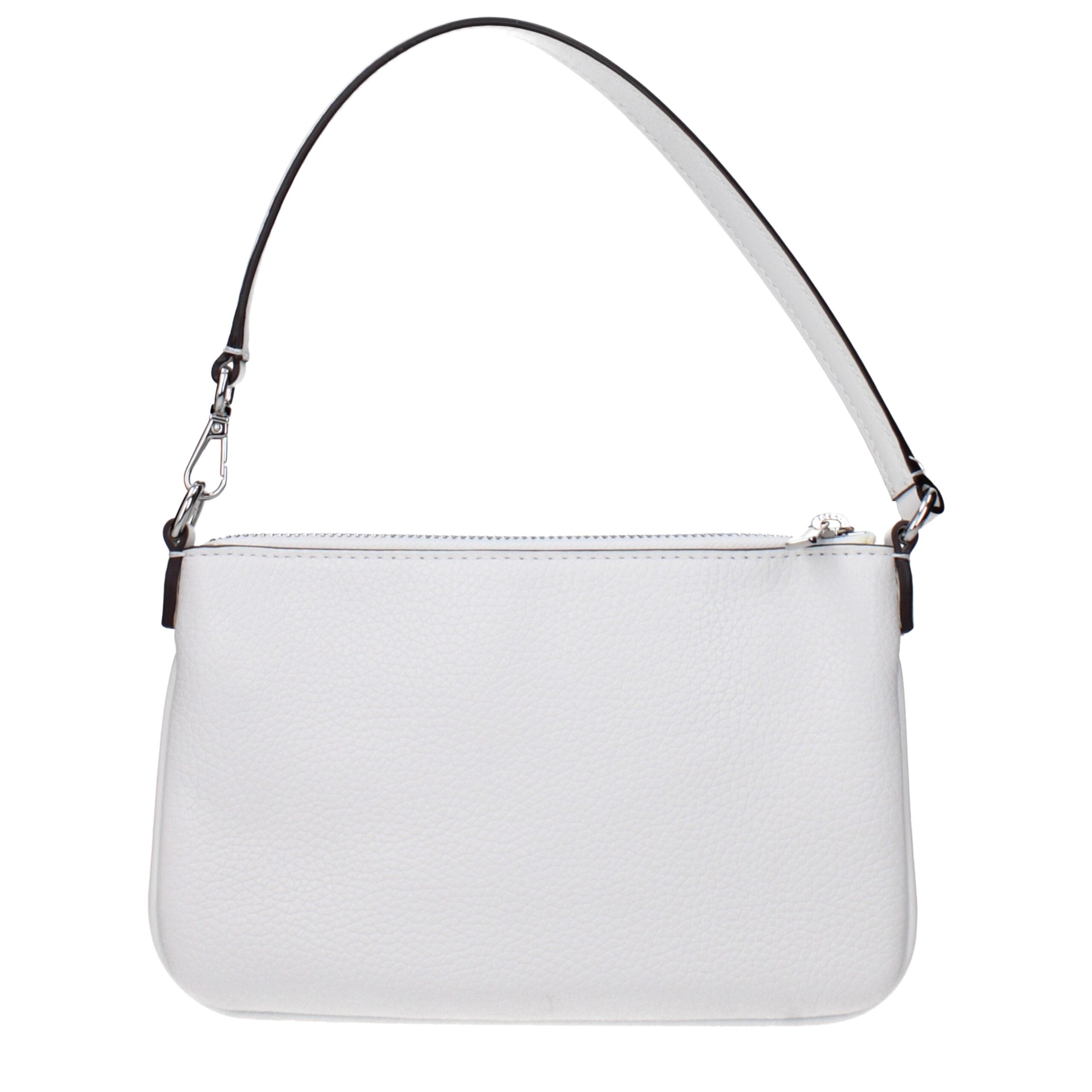 White Leather Handbags