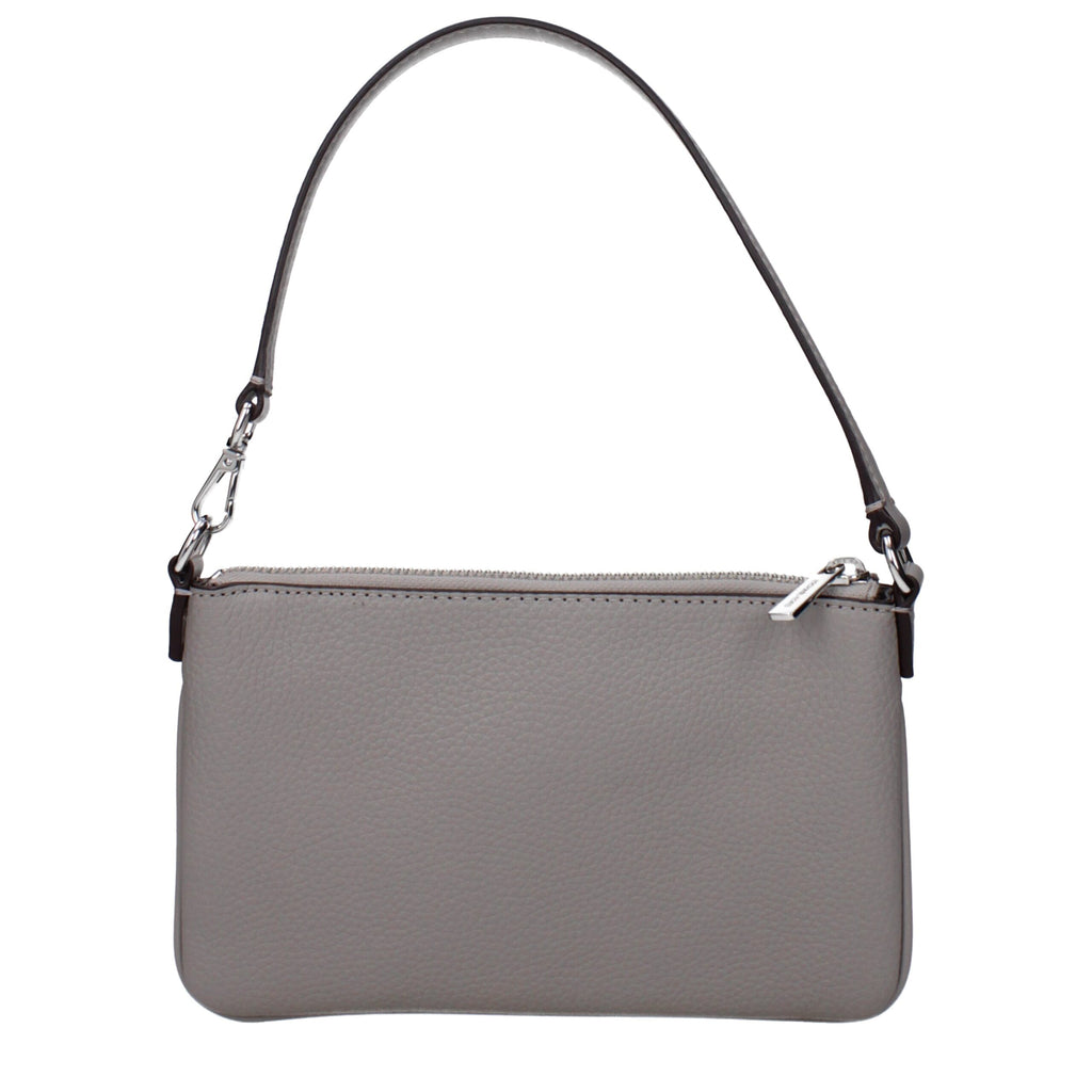 Gray Leather Handbags