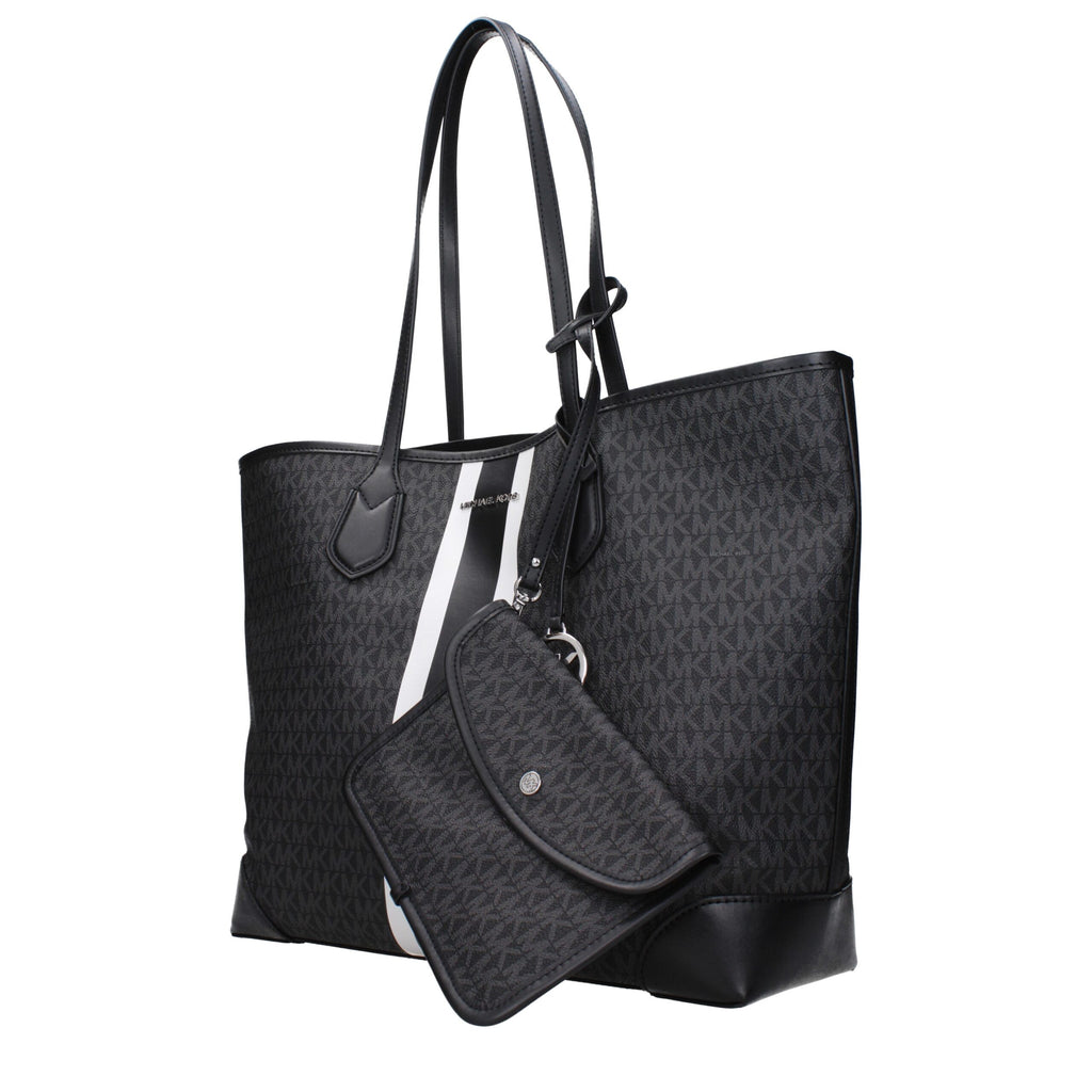 Black Fabric Shoulder Bags