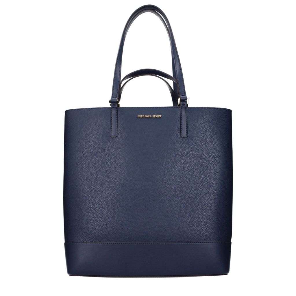 Blue Leather Shoulder Bags