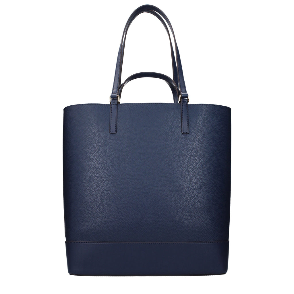 Blue Leather Shoulder Bags