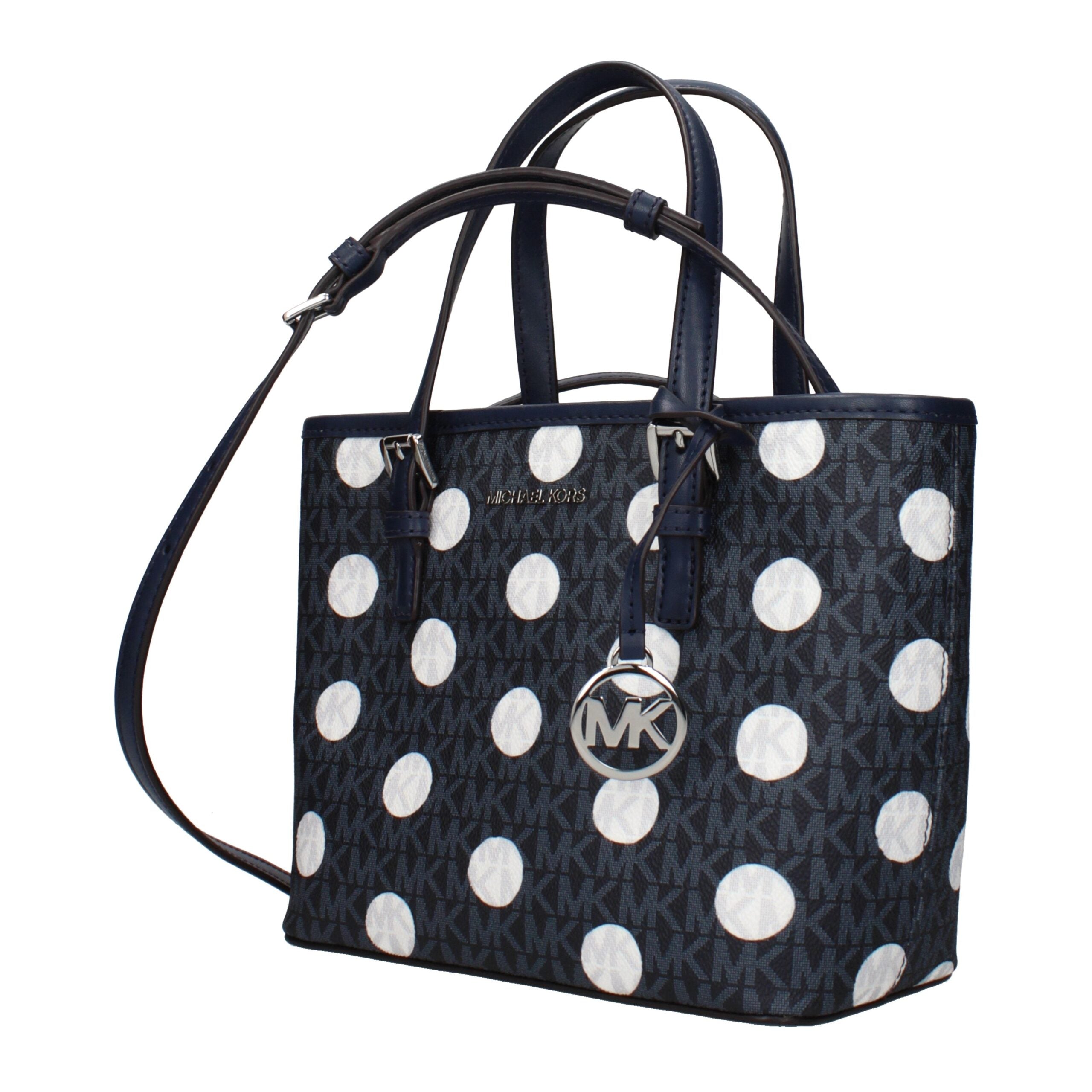 Blue Fabric Handbags