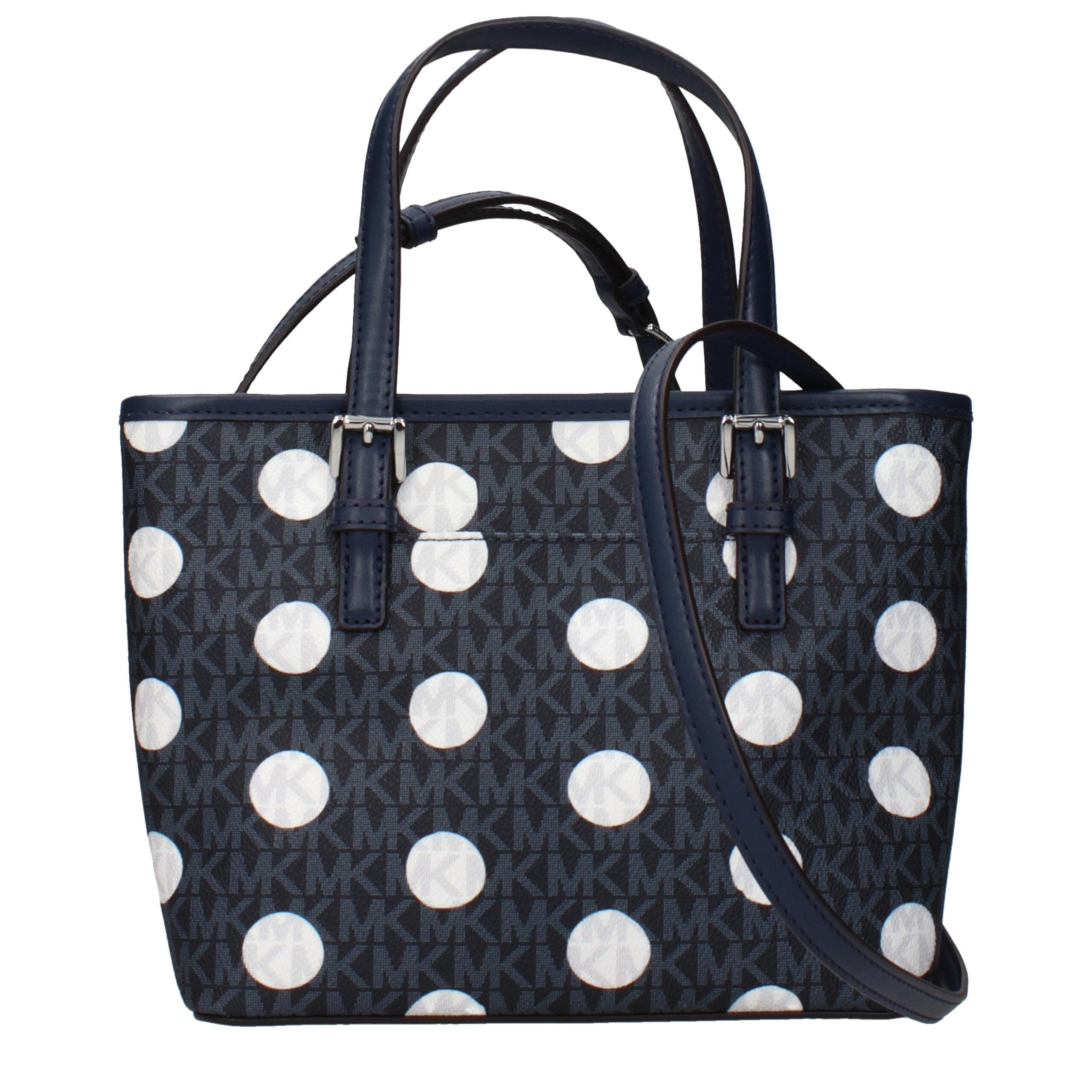 Blue Fabric Handbags