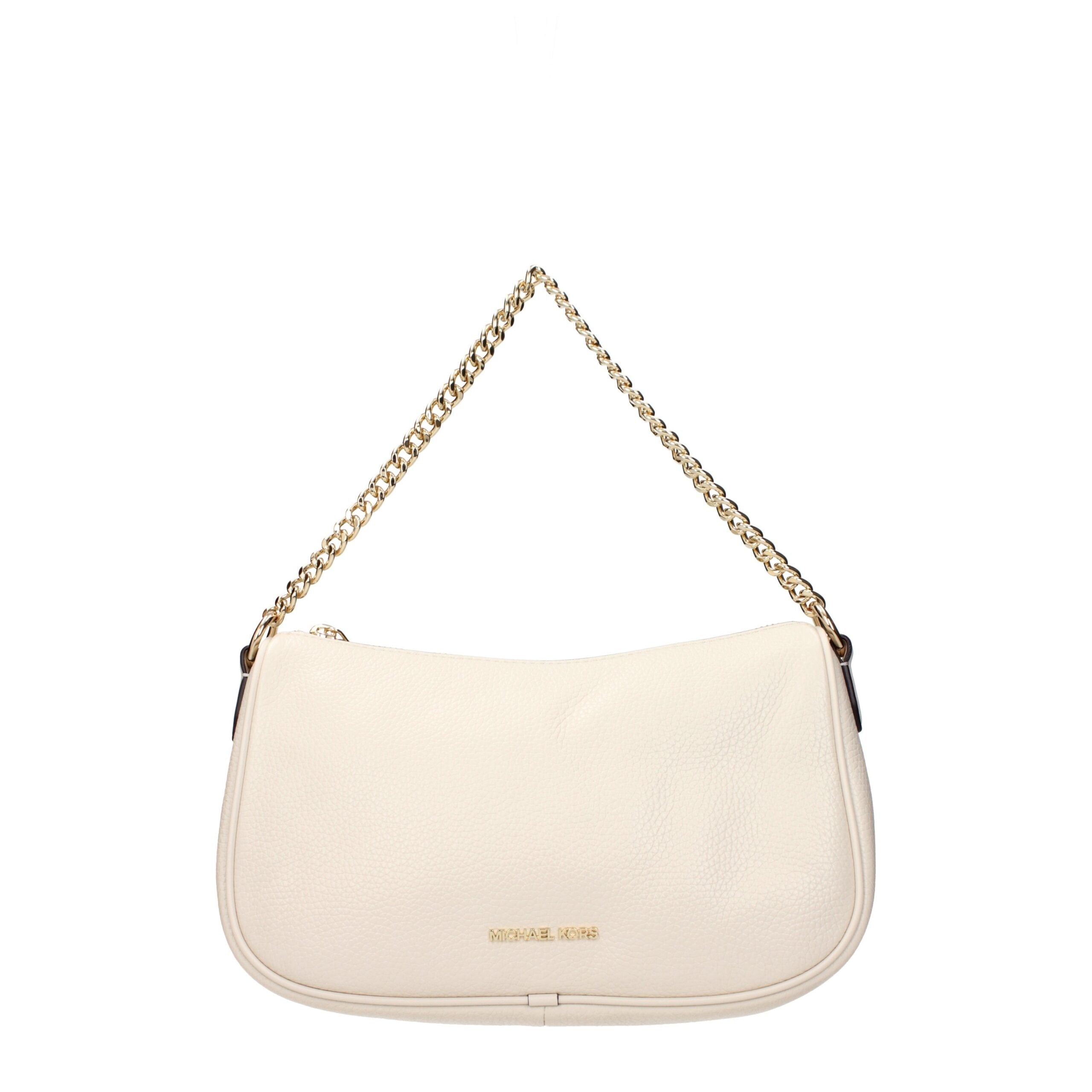 Beige Leather Handbags