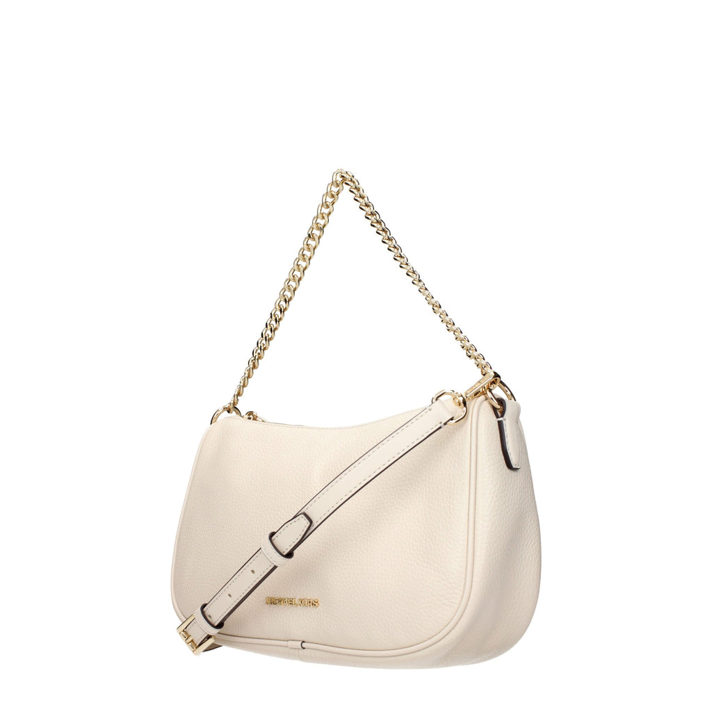 Beige Leather Handbags
