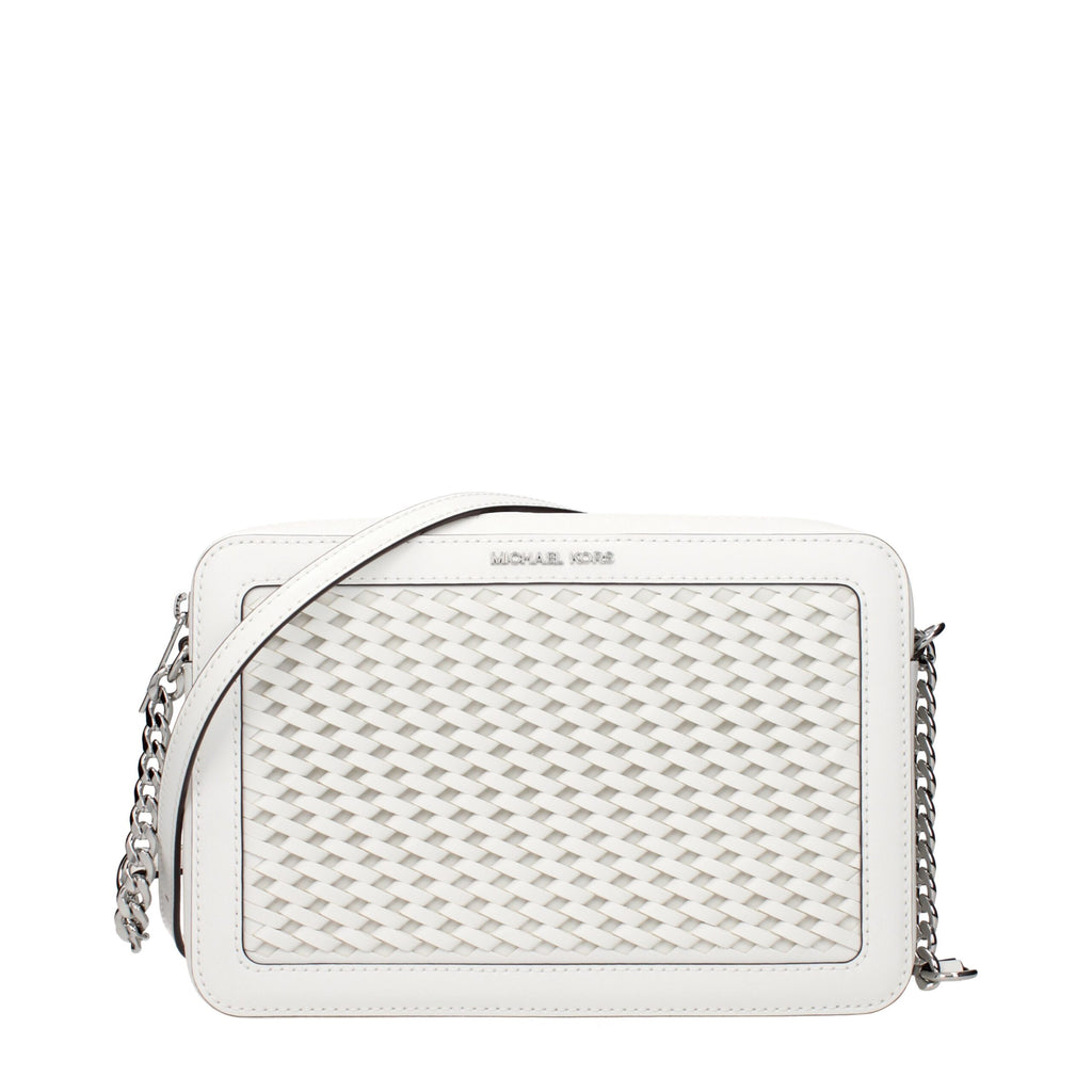 White Leather Crossbody Bags