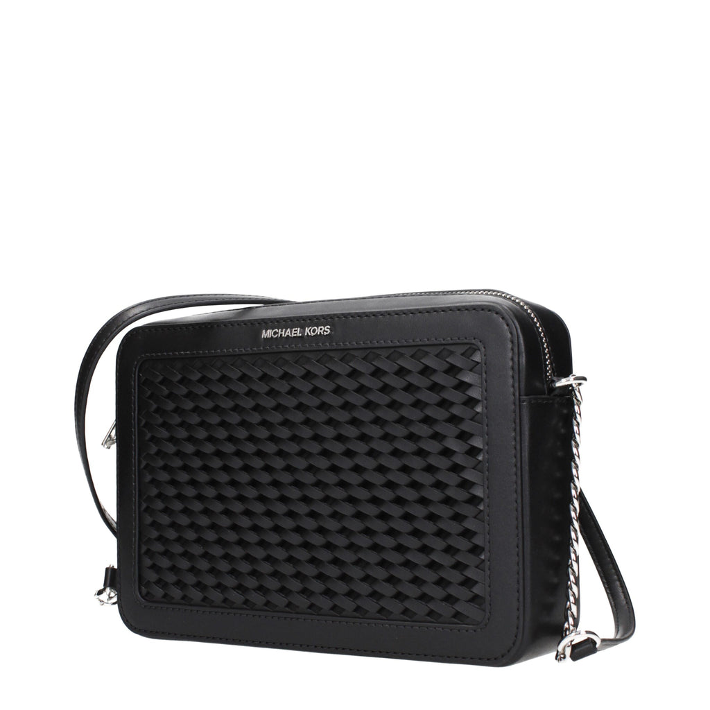 Black Leather Crossbody Bags