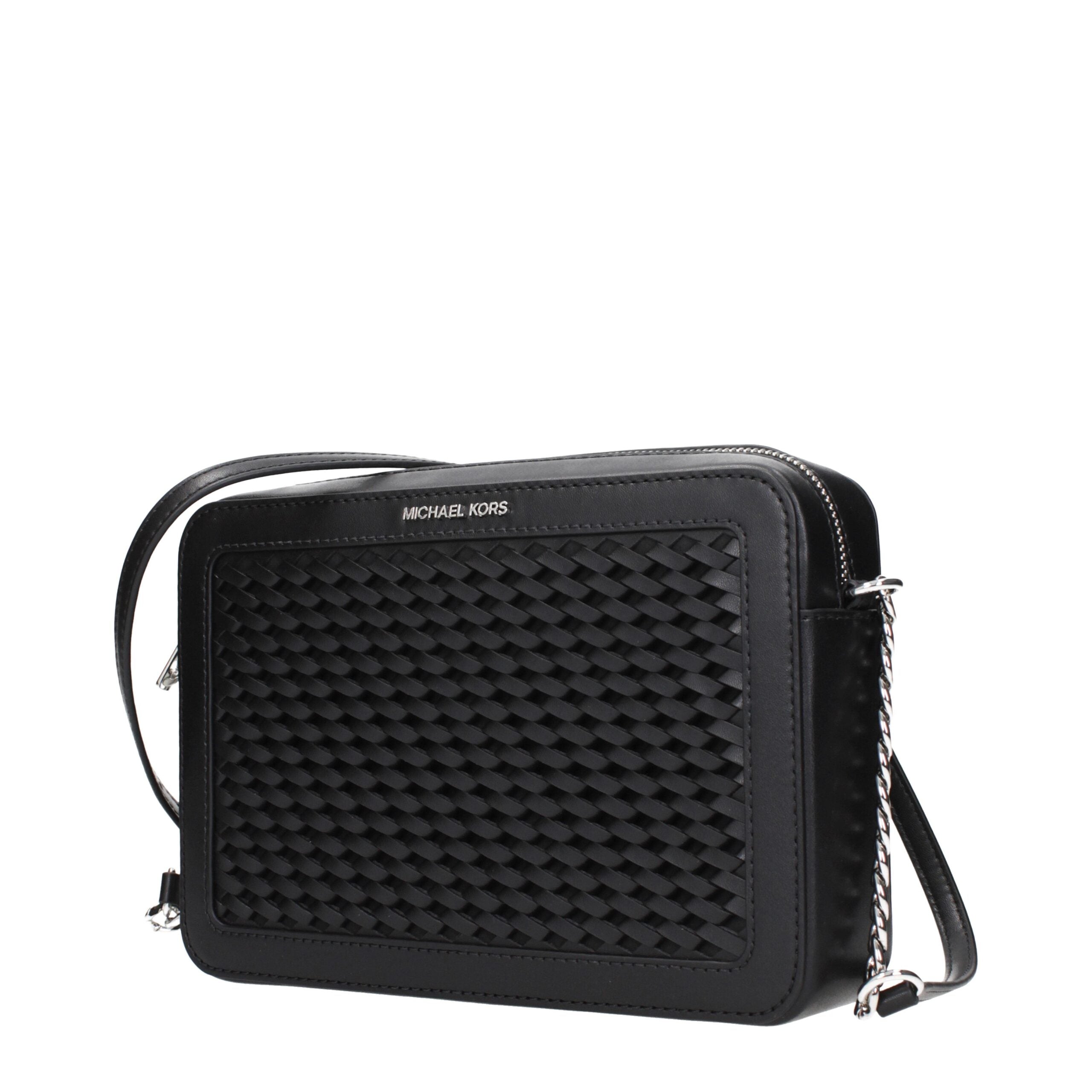 Black Leather Crossbody Bags