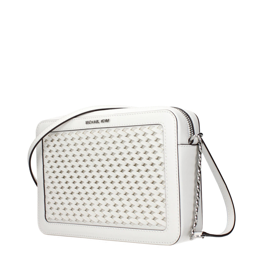 White Leather Crossbody Bags