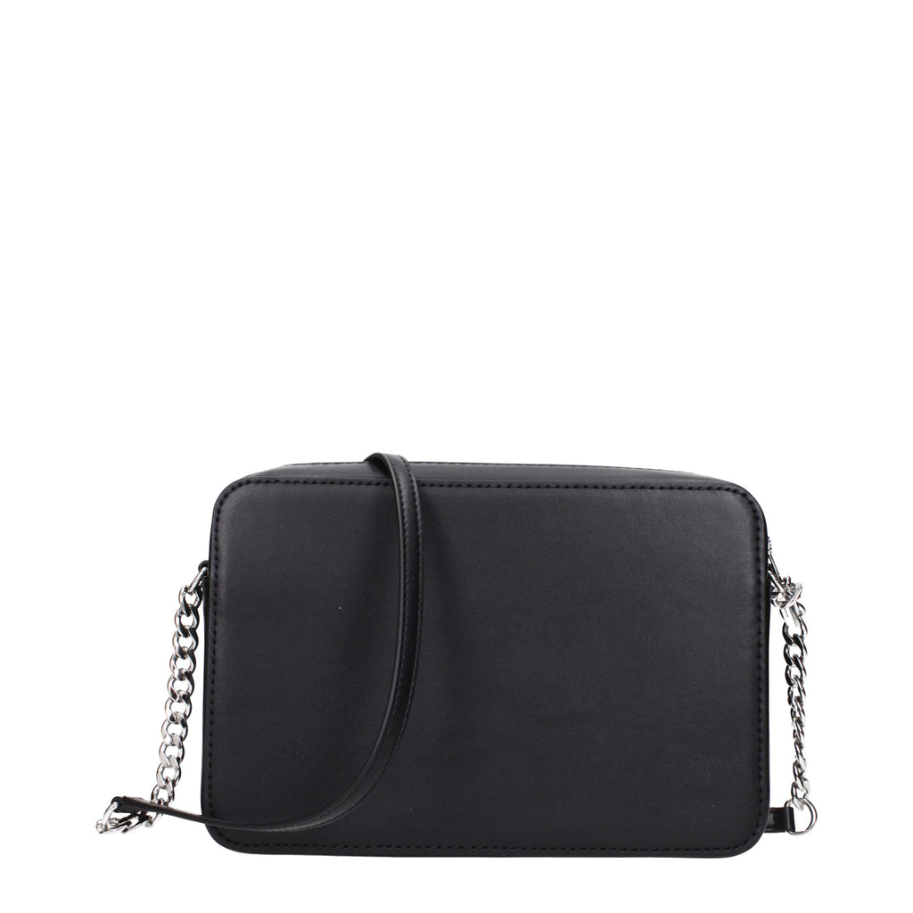 Black Leather Crossbody Bags