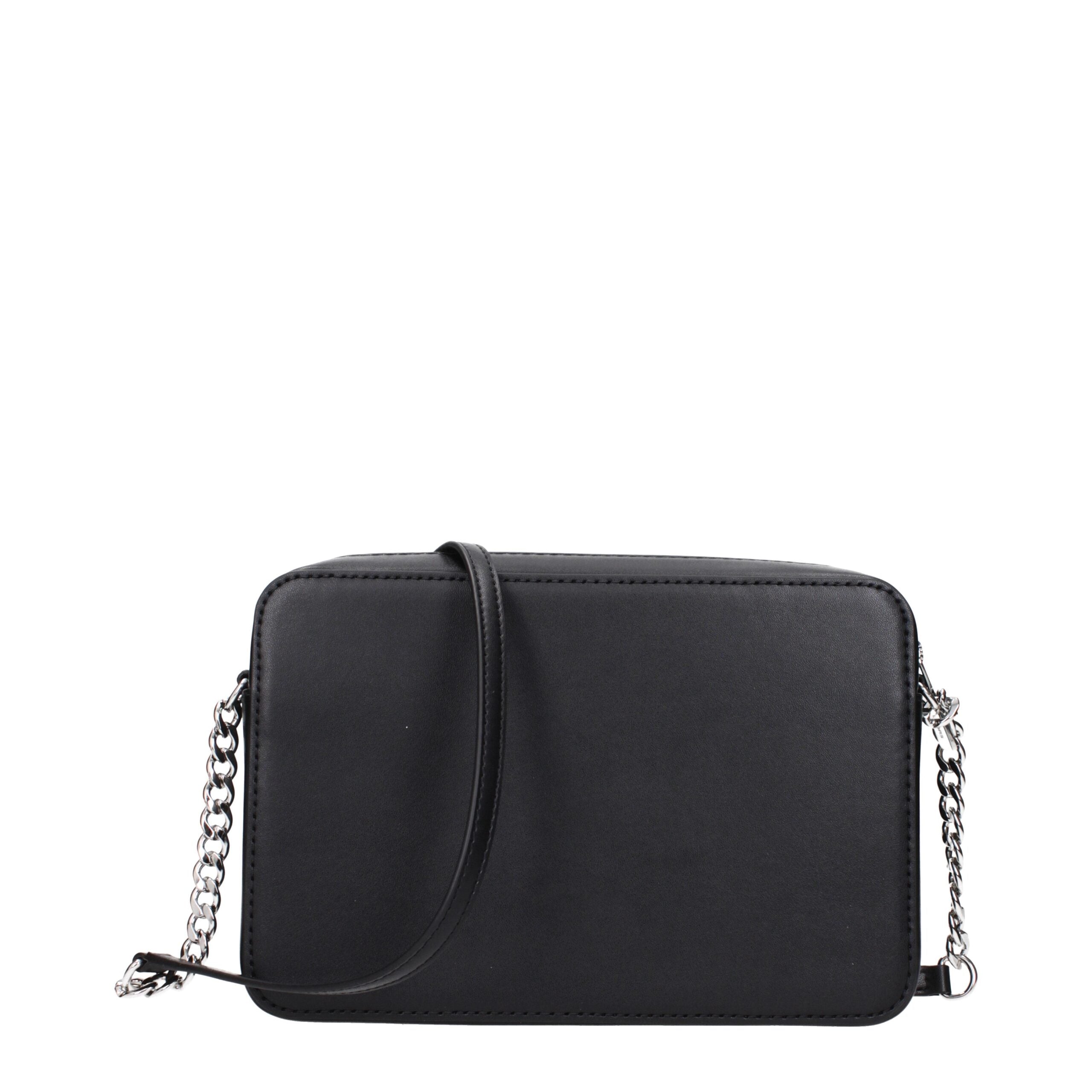 Black Leather Crossbody Bags