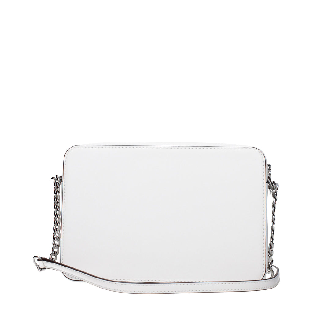 White Leather Crossbody Bags