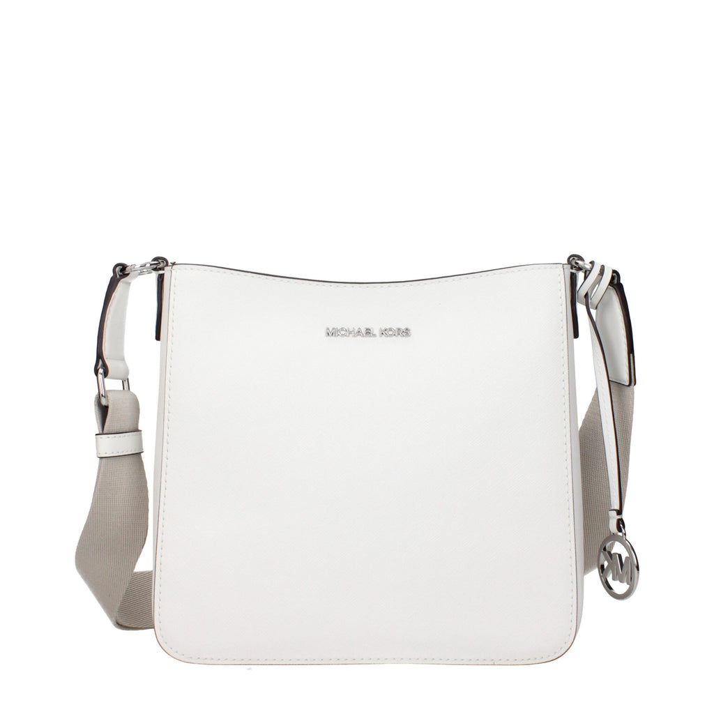 White Leather Shoulder Bags