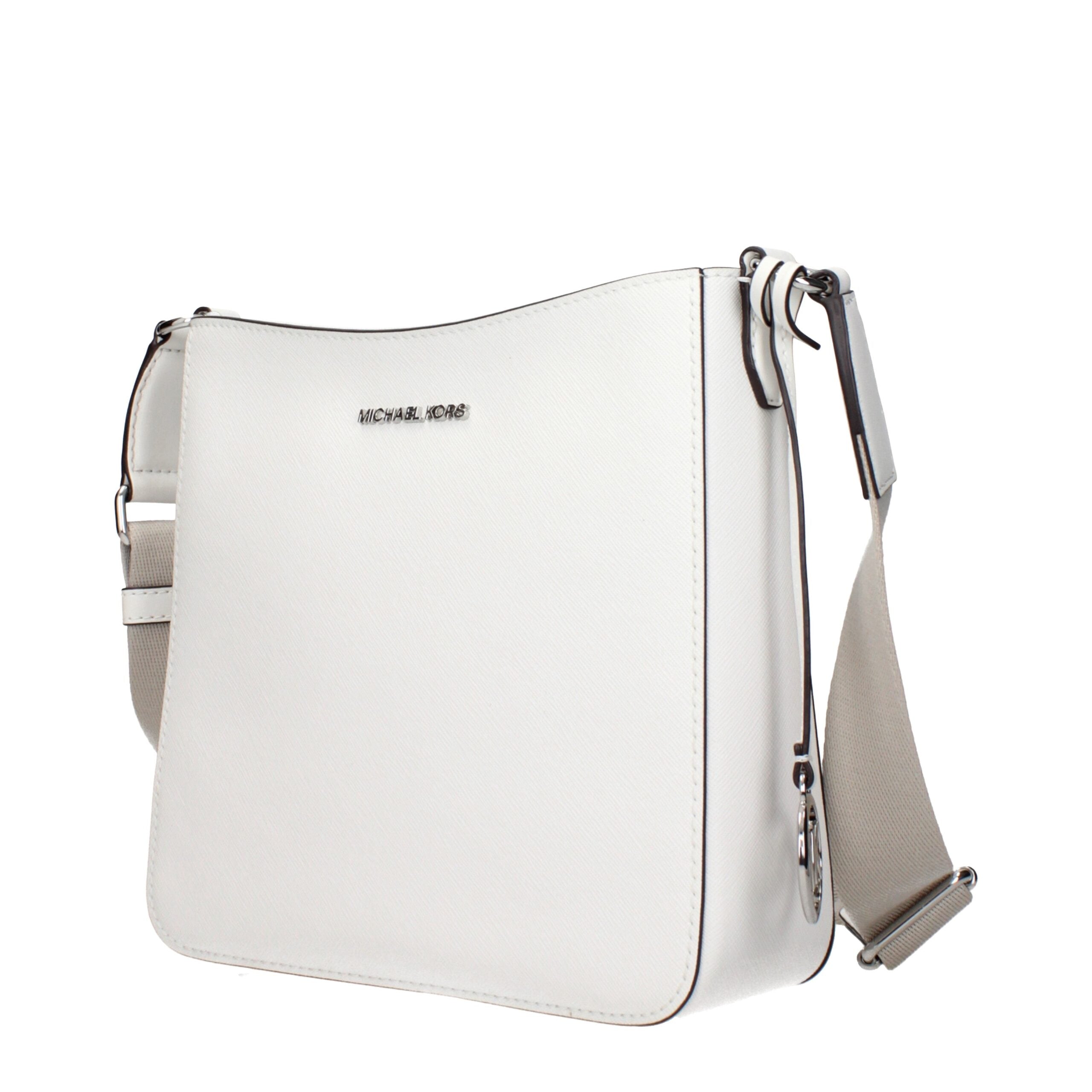 White Leather Shoulder Bags
