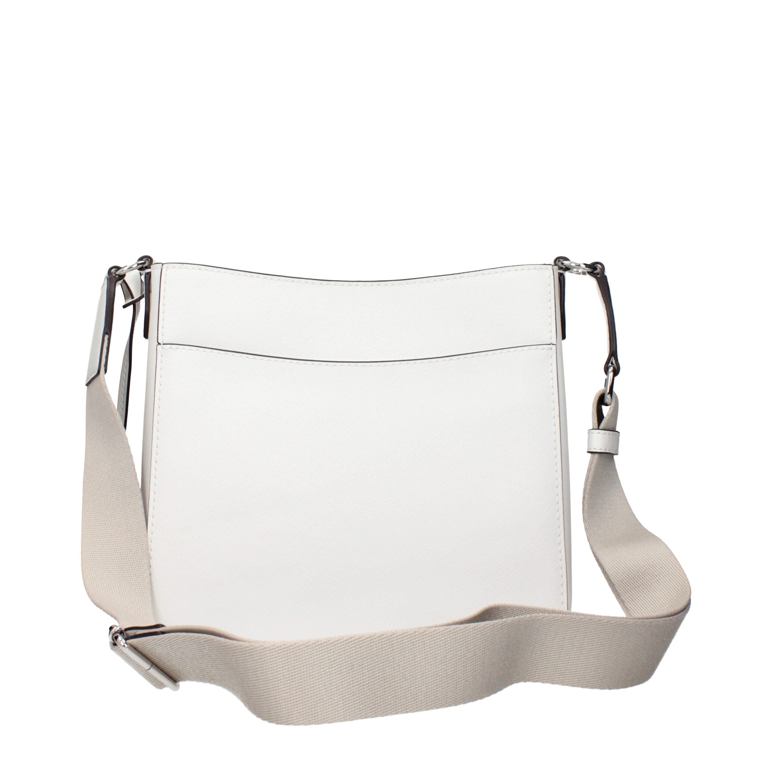 White Leather Shoulder Bags