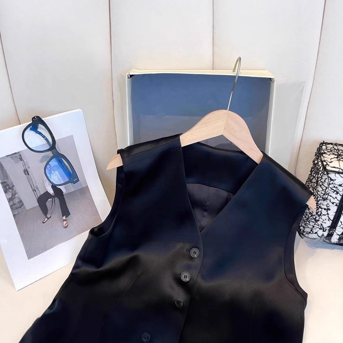 Ladies' Vest Sleeveless Fashion Casual All-matching